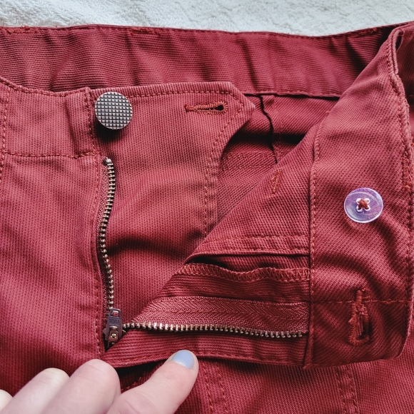 CAbi Burgundy Skinny Pants - Picture 7 of 13